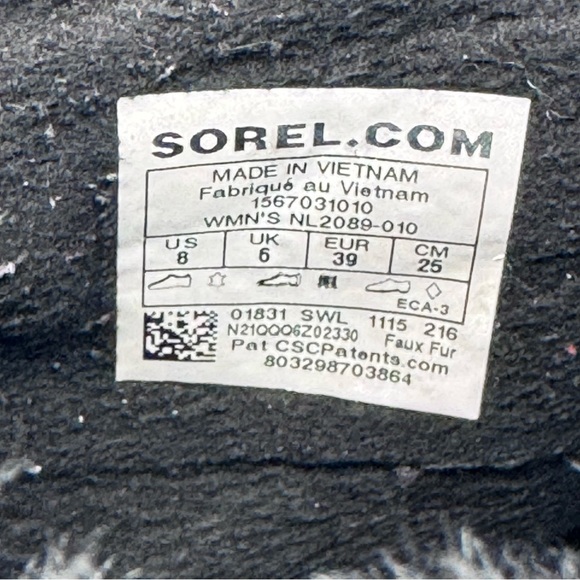 Sorel Tivoli II Waterproof Suede Faux Fur Interior Lace Up Winter Boots - Picture 11 of 11